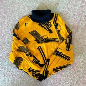 Yellow Vintage Betsy Johnson Sweater